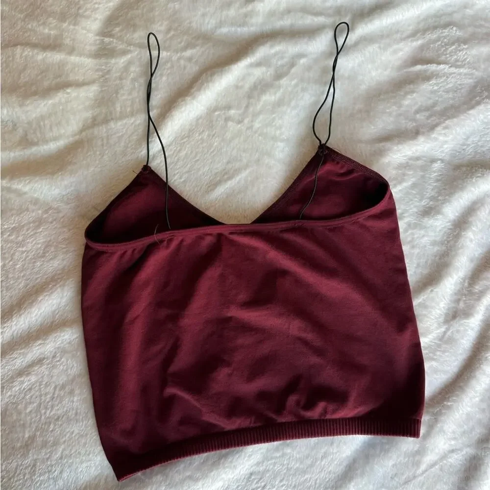Maroon Intimately Free People Tank Top